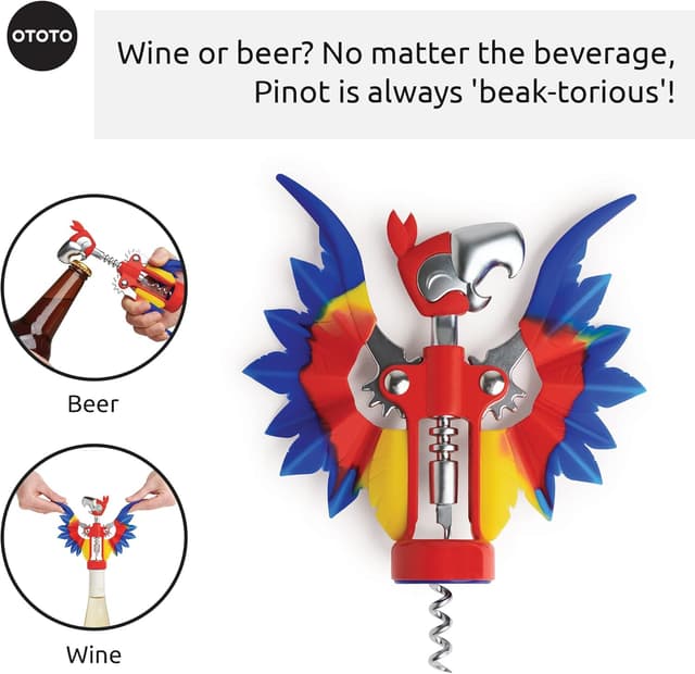 Thumbnail 3 de Pinot Weinkorkenzieher Party-Opener 🥂