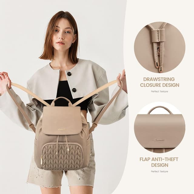 Detalle 2 de LOVEVOOK Rucksack Damen klein 0,6 kg