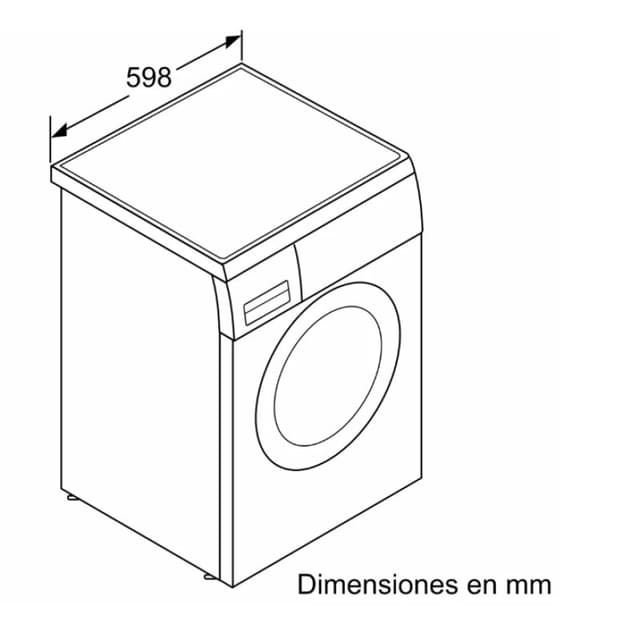 Detalle de Balay 3TS993BT Lavadora 9 Kg 1.200 RPM A Blanco