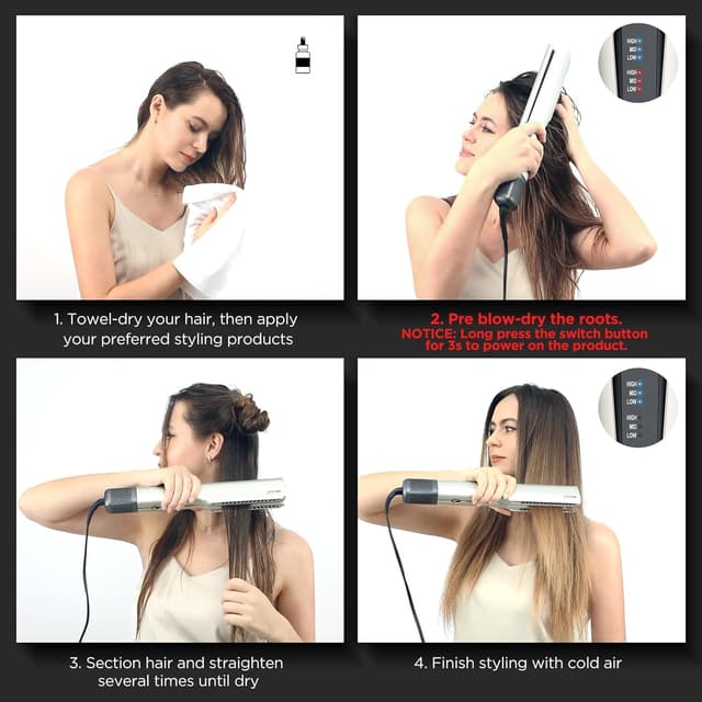 Thumbnail 4 de PARWIN PRO BEAUTY Air Straight hair styler 200M