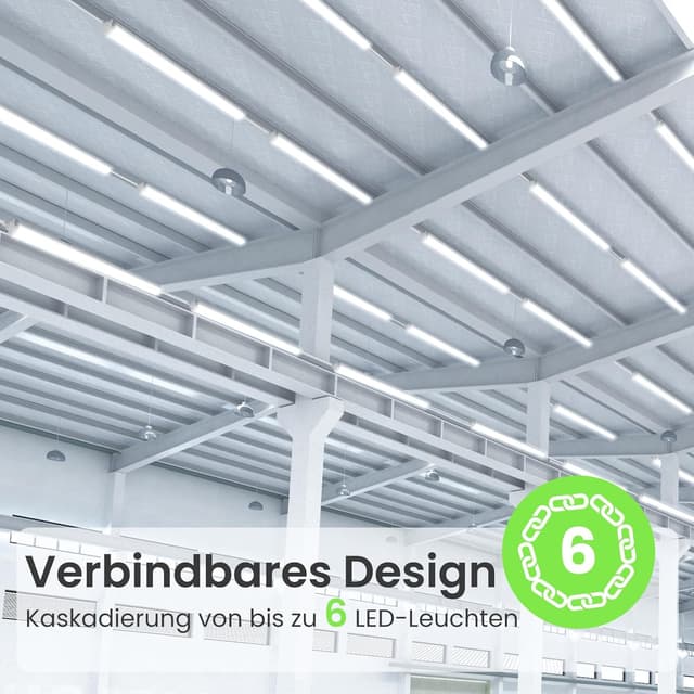 Detalle 2 de ALUSSO LED Feuchtraumleuchte 117 cm 36 W