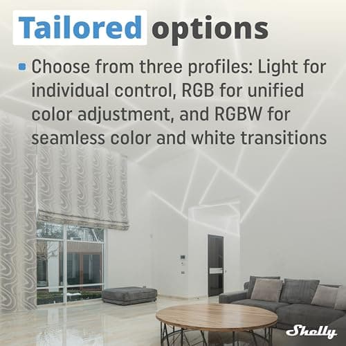 Thumbnail 5 de Shelly Plus RGBW PM – Controlador LED Wi-Fi y Bluetooth 🌈