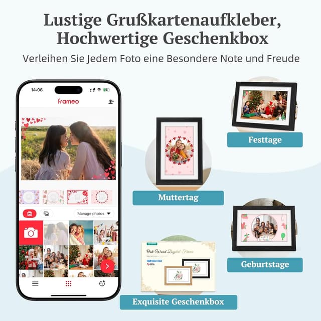 Thumbnail 6 de Digitaler Bilderrahmen WLAN 10,1 Zoll