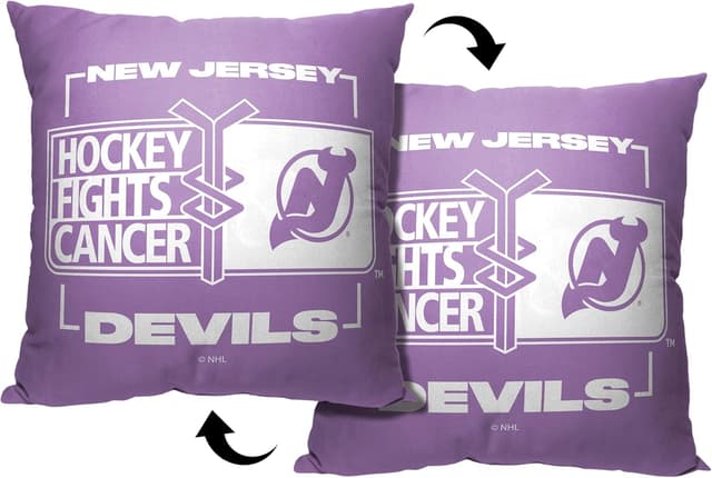 Detalle de Northwest NHL Unisex-Adult 18x18 Decorative Pillow