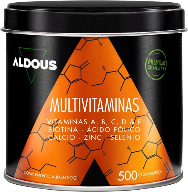 Detalle de ALDOUS Multivitamínico 500 comprimidos