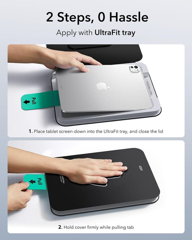 Detalle 2 de ESR Schutzfolie für iPad Pro 13" M5/M4 — 2er-Pack