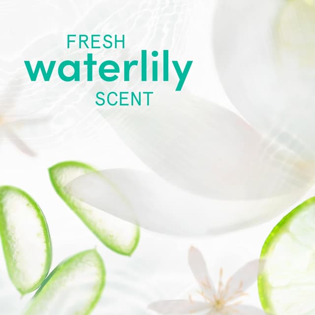 Detalle de Dove Deodorant Cleansing Pads for Women (Fresh Water Lily) — 60 Cooling, Odor-Neutralizing Wipes with Glycolic Acid