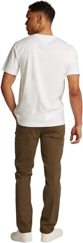 Detalle 2 de Tommy Hilfiger camiseta de manga corta Essential tee de cuello pico blanco L