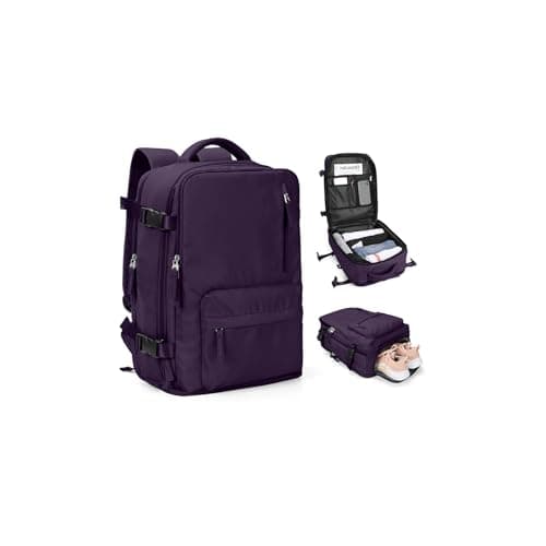 Detalle de SZLX Mochila de viaje de cabina 40x30x20 (mujer) impermeable, compatible como equipaje de mano