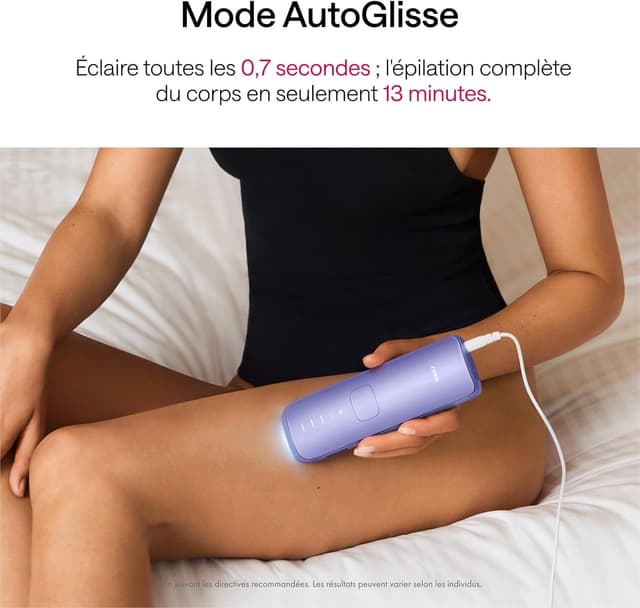Detalle de Ulike Air 3 IPL avec refroidissement Sapphire Ice Cooling – tête pour corps et visage, lilas