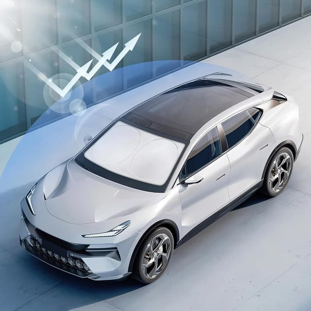 Thumbnail 6 de Magnelex Windshield Sunshade 63 x 33.8 in