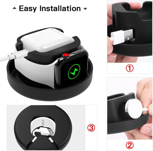 Detalle de MoKo Ladetasche für Apple Watch, Lila