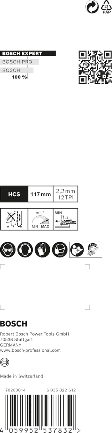 Thumbnail 3 de Bosch Professional Expert Wood 2-Side Clean 117 mm
