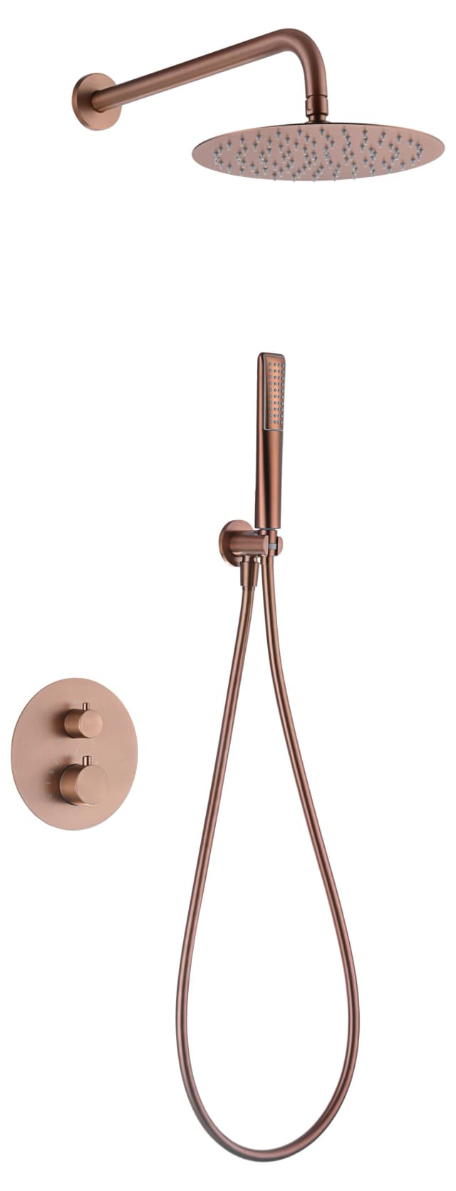 Detalle de Imex Products Nápoles conjunto ducha termostático empotrado