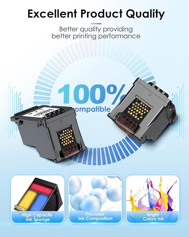 Detalle 2 de TECKKIN PG-240XL CL-241XL Ink Combo 630/560