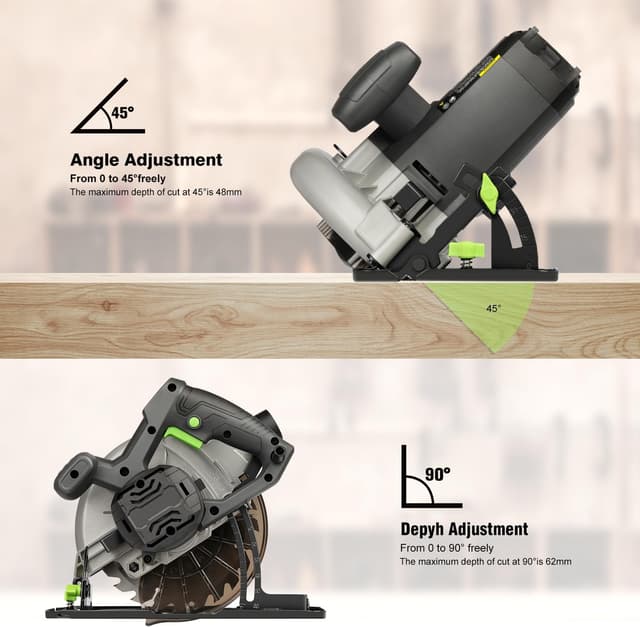 Thumbnail 5 de GALAX PRO Sierra Circular 1400W 185 mm