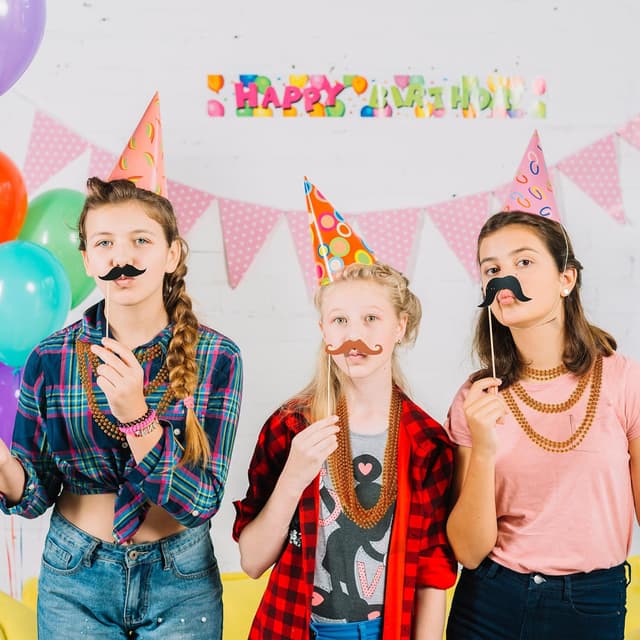 Thumbnail 6 de YAXINRUI 72 PCS Orange Bead Necklace (33 Inch) for Mardi Gras, Halloween & Festive Events