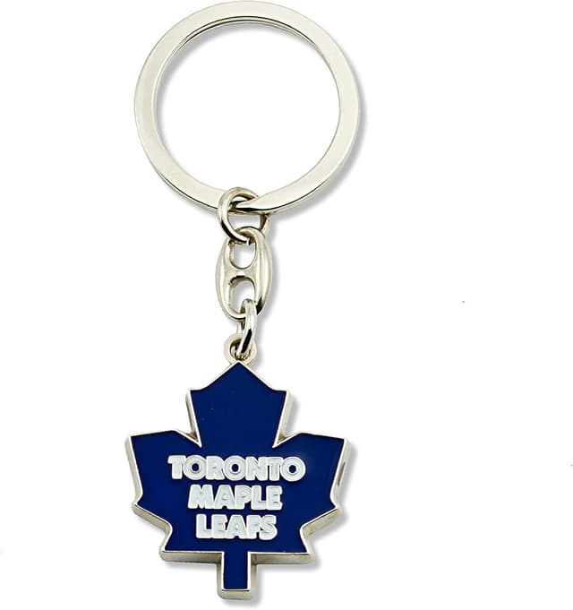 Detalle de NHL Toronto Maple Leafs Heavyweight Keychain (Officially Licensed)