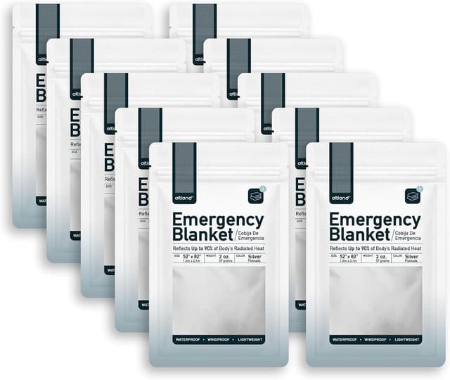 Imagen de Altland Emergency Blankets 10-Pack en OfertitasTOP