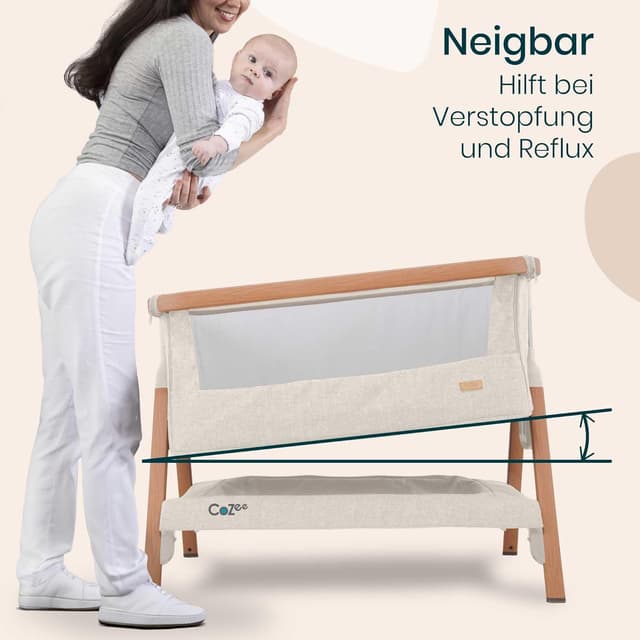 Thumbnail 3 de Tutti Bambini CoZee® Beistell- und Reisebett 0-6 Monate