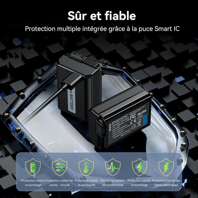 Thumbnail 6 de ENEGON NP-FW50 batteria 1500 mAh