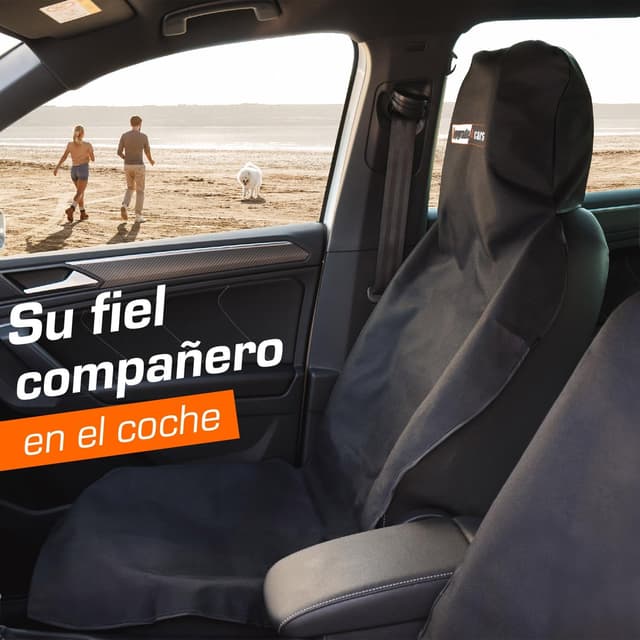 Thumbnail 6 de Upgrade4cars Funda de asiento delantero impermeable 2 unidades