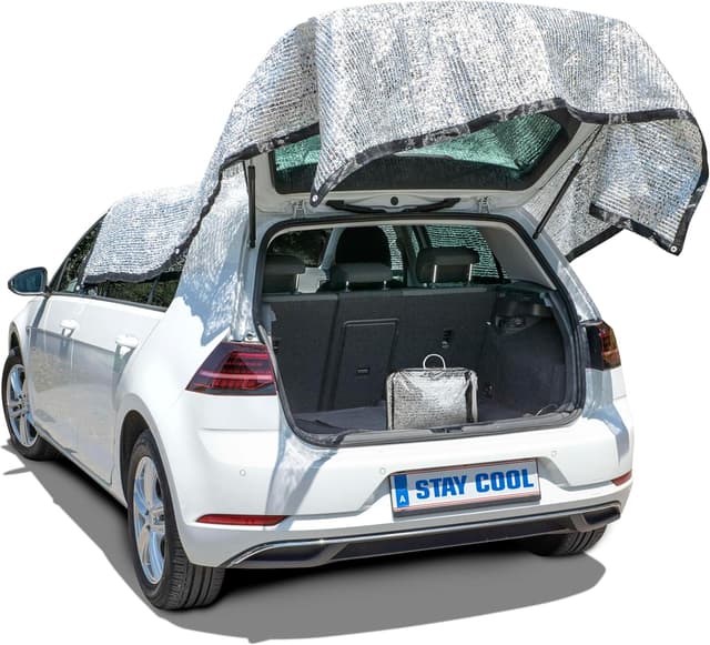 Detalle de WALSER Stay Cool 31096 — filet d’ombrage pour voiture 4 x 6 m