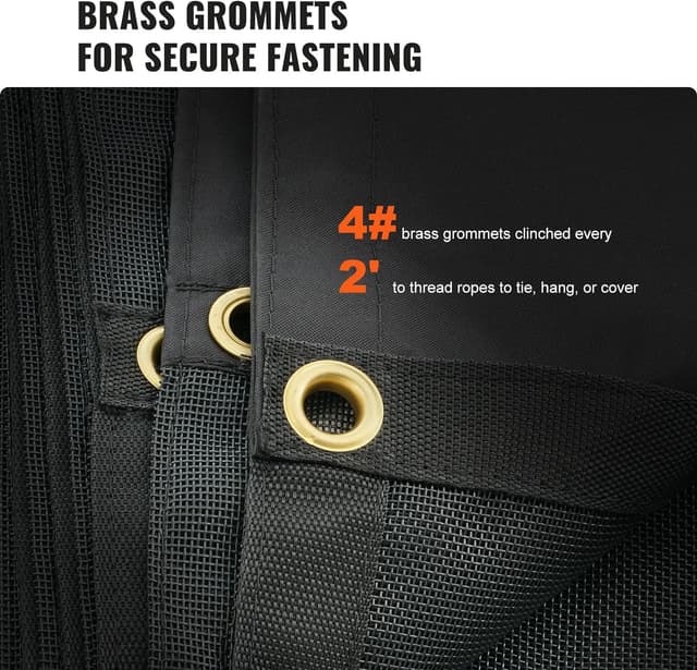 Thumbnail 4 de VEVOR Dump Truck Mesh Tarp 7x14 ft