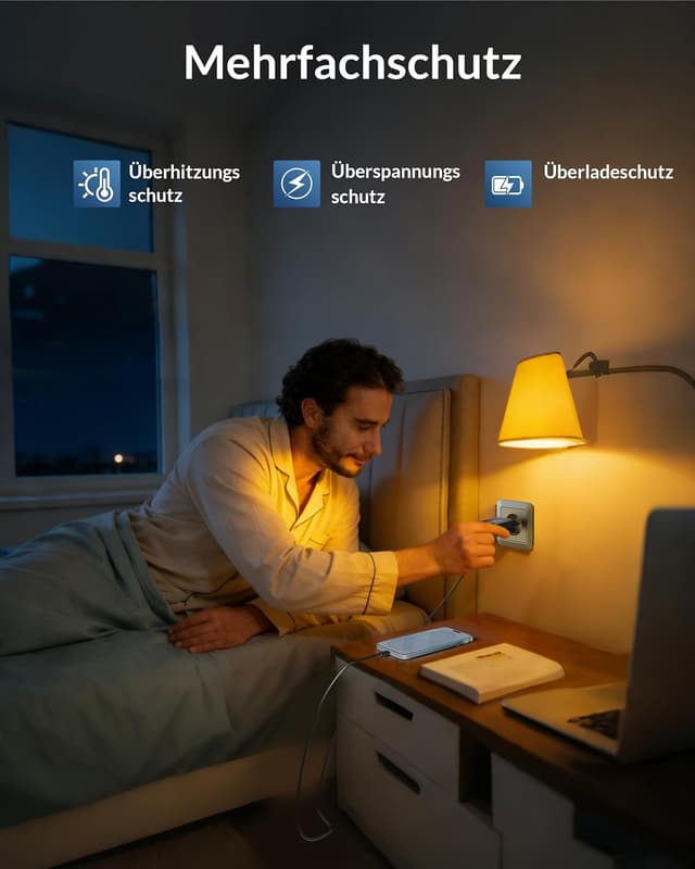 Thumbnail 5 de Samsung 45W USB C Ladegerät Schnellladegerät