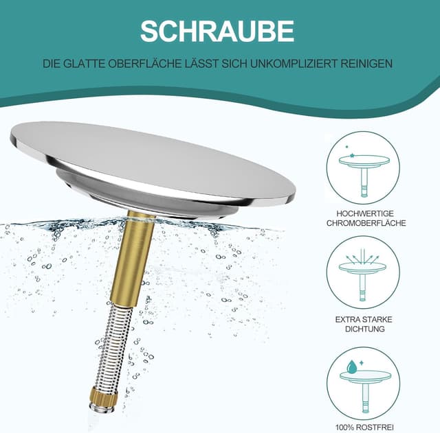 Thumbnail 2 de SURFOU Tapón de Bañera Ø72mm con Junta de 44mm