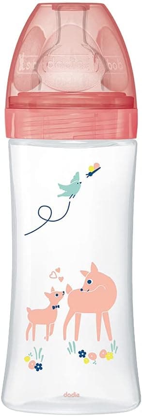 Thumbnail 6 de Lot de 3 biberons anti-colique Dodie Garçons Sensation plus – 330 ml, +6 mois, tétine plate débit 3