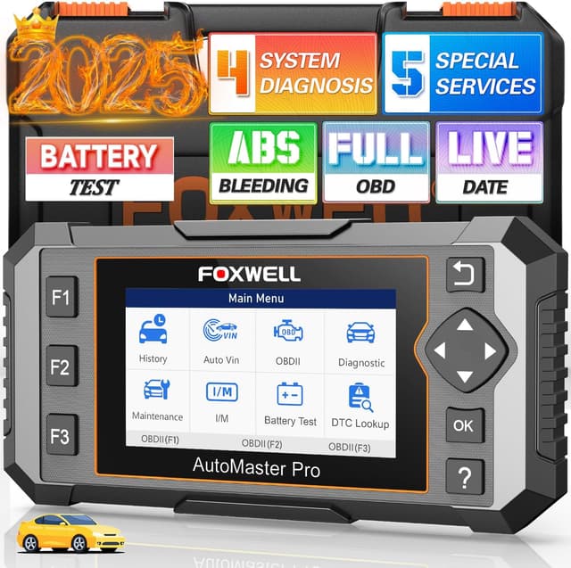 Detalle de FOXWELL NT614 Elite OBD2 Scanner 2025