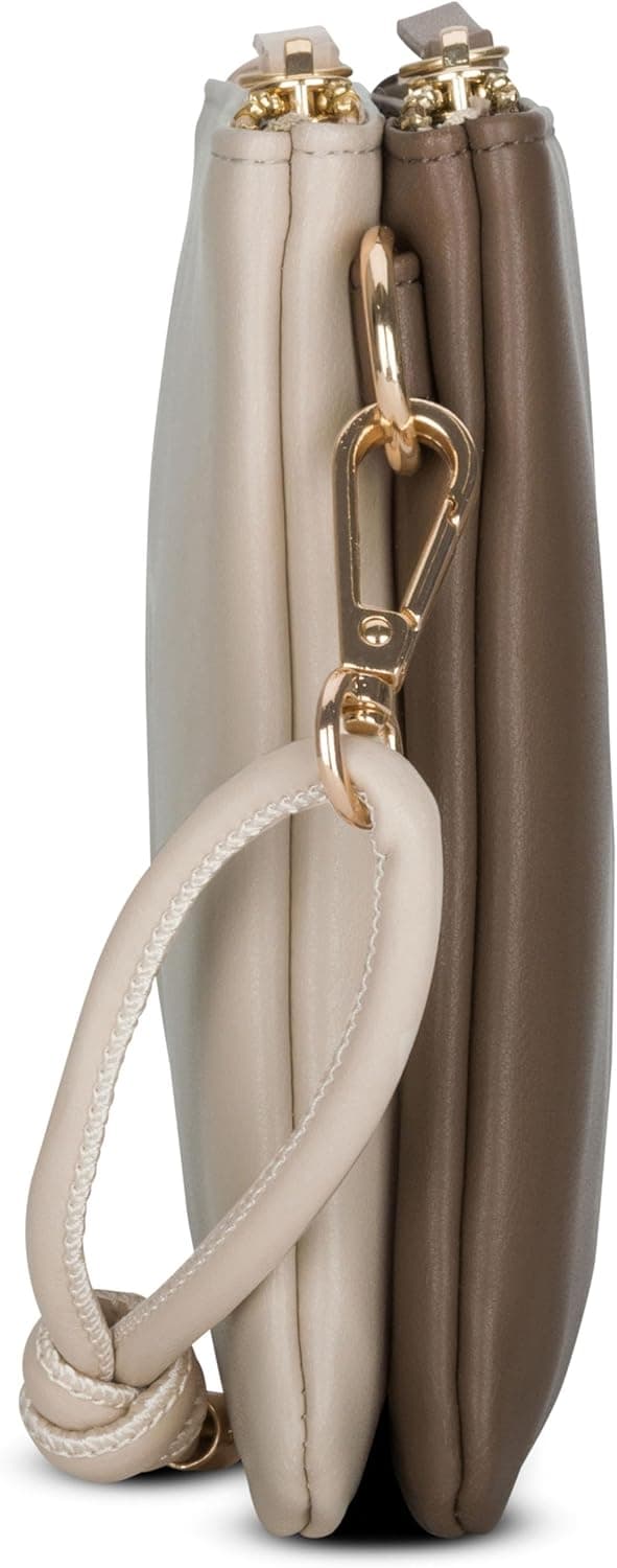 Thumbnail 6 de Expatrié Clutch Donna Emilie borsetta piccola bicolore con tracolla rimovibile per matrimoni, feste e festival