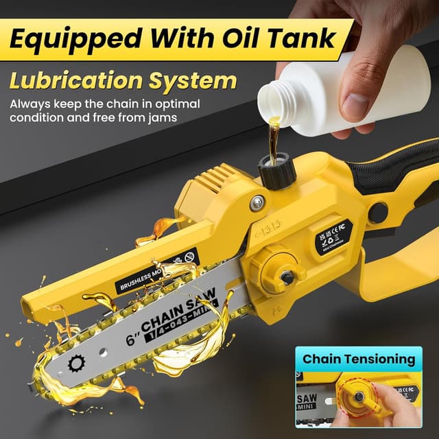 Thumbnail 5 de Motosega a batteria telescopica 2-in-1