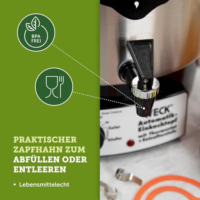 Thumbnail 4 de WECK Einkochautomat WAT24-A Edelstahl