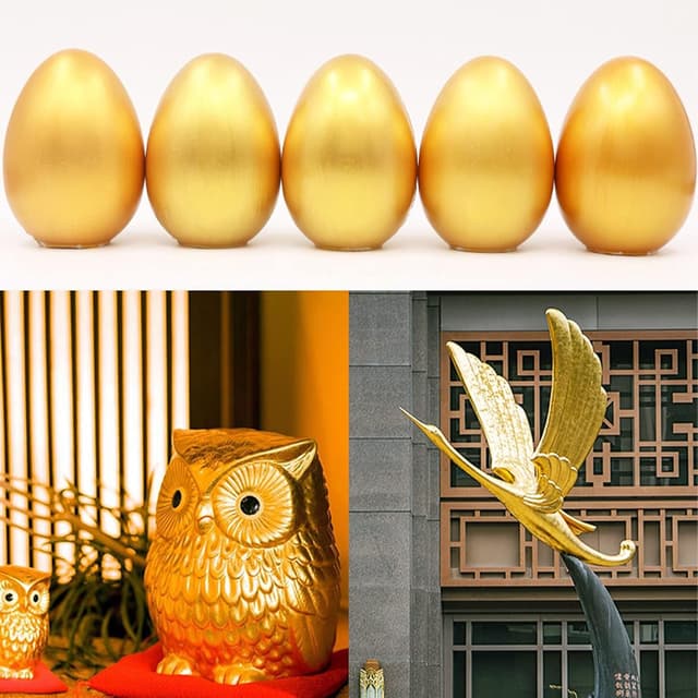 Thumbnail 6 de VGSEBA Acrylic Metallic Gold Paint 125 ml 🎨