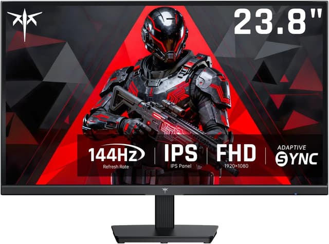 Detalle de KTC Gaming Monitor 24 pollici FHD 144Hz/120Hz con pannello IPS e protezione luce blu