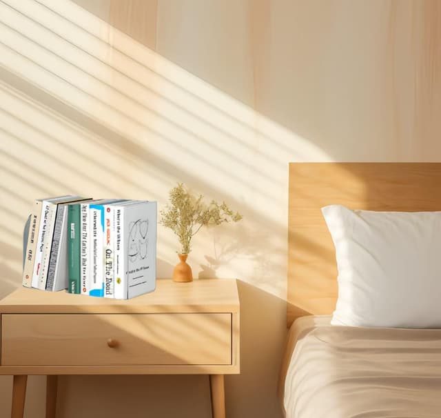 Detalle 2 de Deefongo acrylic bookends set of 6