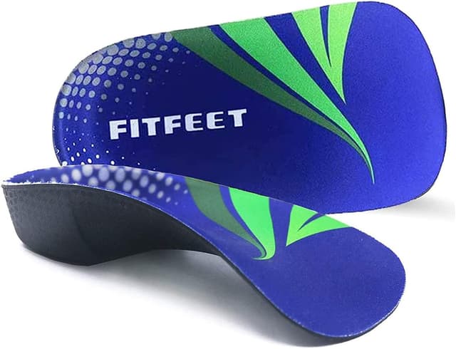 Detalle de RooRuns Orthotic Insoles (3/4 High Arch Support) for Plantar Fasciitis & Flat Feet