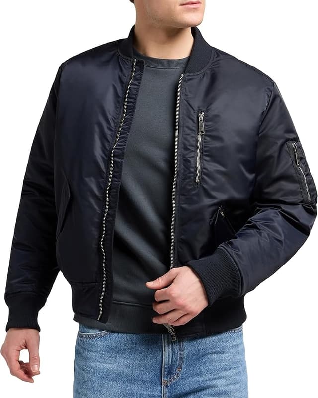 Detalle de Lee Bomber Jacket Chaqueta XXL negro