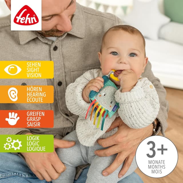 Detalle 2 de Fehn Mini Buch Tintenfisch mit 6 Seiten