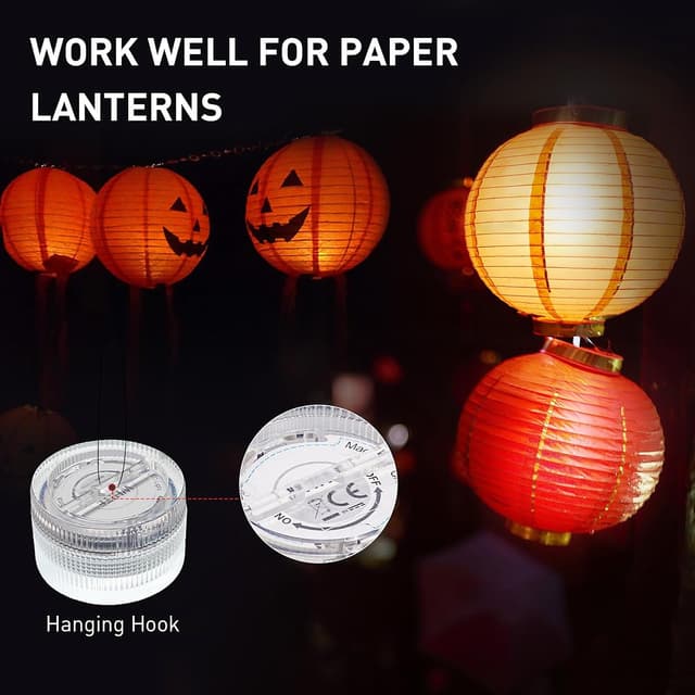 Detalle 2 de LUXJET Mini Unterwasser LED Teelichter