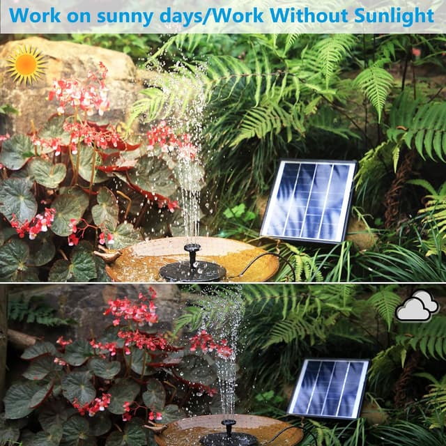 Thumbnail 2 de AISITIN 6.5W Solar Floating Water Pump