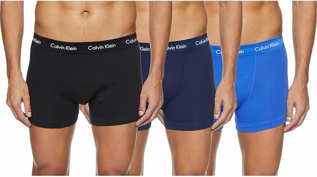 Imagen de Calvin Klein Trunk 3pk - Boxers Hombre Multicolor 🌈 en OfertitasTOP