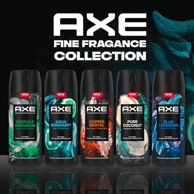 Thumbnail 5 de Axe Emerald Geranium Desodorante Aerosol Pack Ahorro 6x150ml