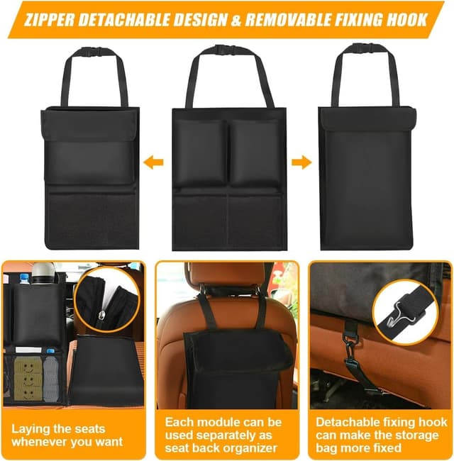 Thumbnail 6 de URAQT Kofferraum Organizer Auto 90x46 cm