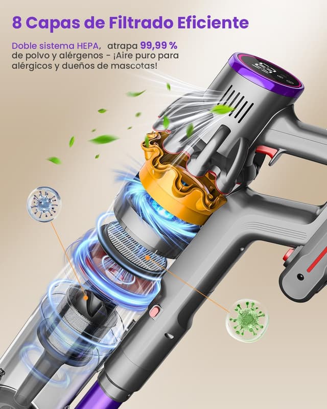 Thumbnail 5 de Aspiradora 550W 45 kPa sin cable 1,6 L