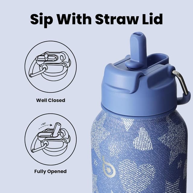 Detalle de BOTTLE BOTTLE Edelstahl Trinkflasche 1 l