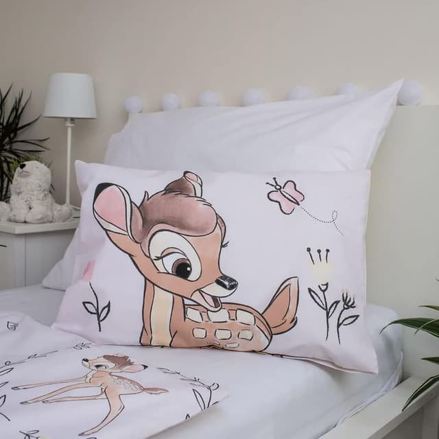 Detalle 2 de Parure de lit bébé Bambi 100x135 coton