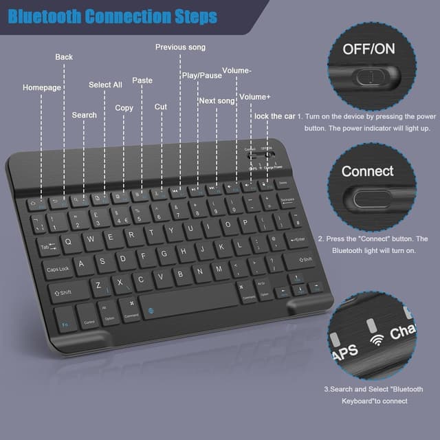 Thumbnail 5 de NOOX Bluetooth Keyboard for iPad